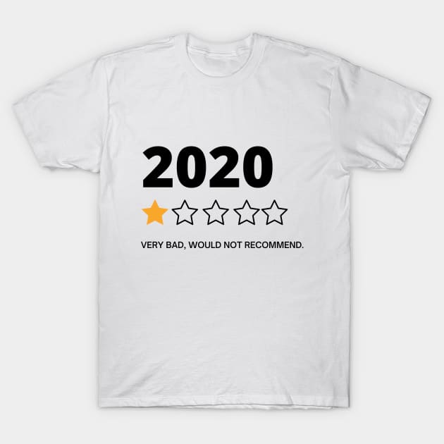 2020 Very Bad Would Not Recommend T-Shirt by BlueSkyGiftCo